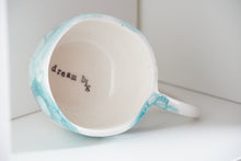 Load image into Gallery viewer, Pinch Cup - Ocean Bubbles - Cappuccino &amp; Tea Cup, ca. 2.5 dl - O I A  ceramics