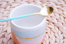 Load image into Gallery viewer, Golden Spoon Turquoise blue