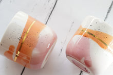 Load image into Gallery viewer, Set of 2 cappuccino cups, 2.0 dl in Summer Blush